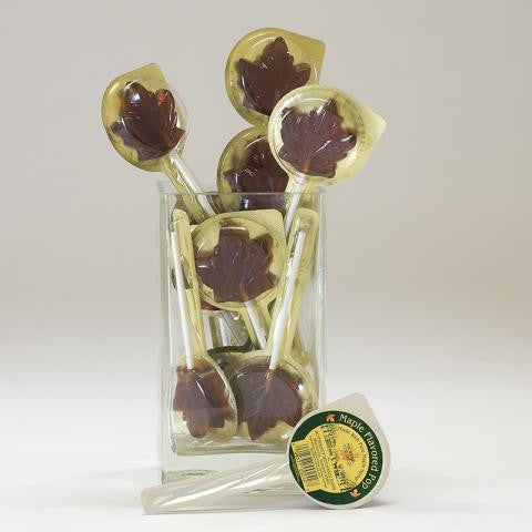 Maple Flavored Lollipops