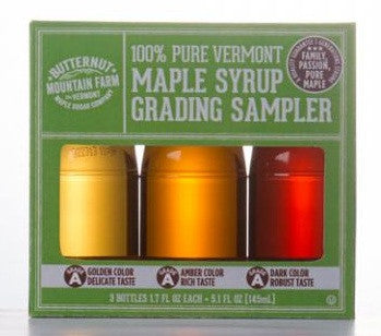 Vermont Maple Syrup Grading Sampler