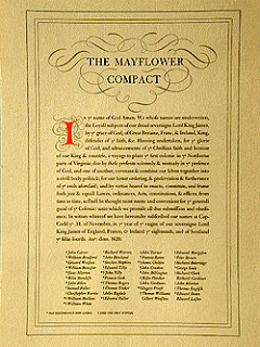 Mayflower Compact Poster