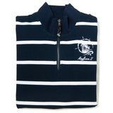 Mayflower II Striped Quarter Zip Sweatshirt