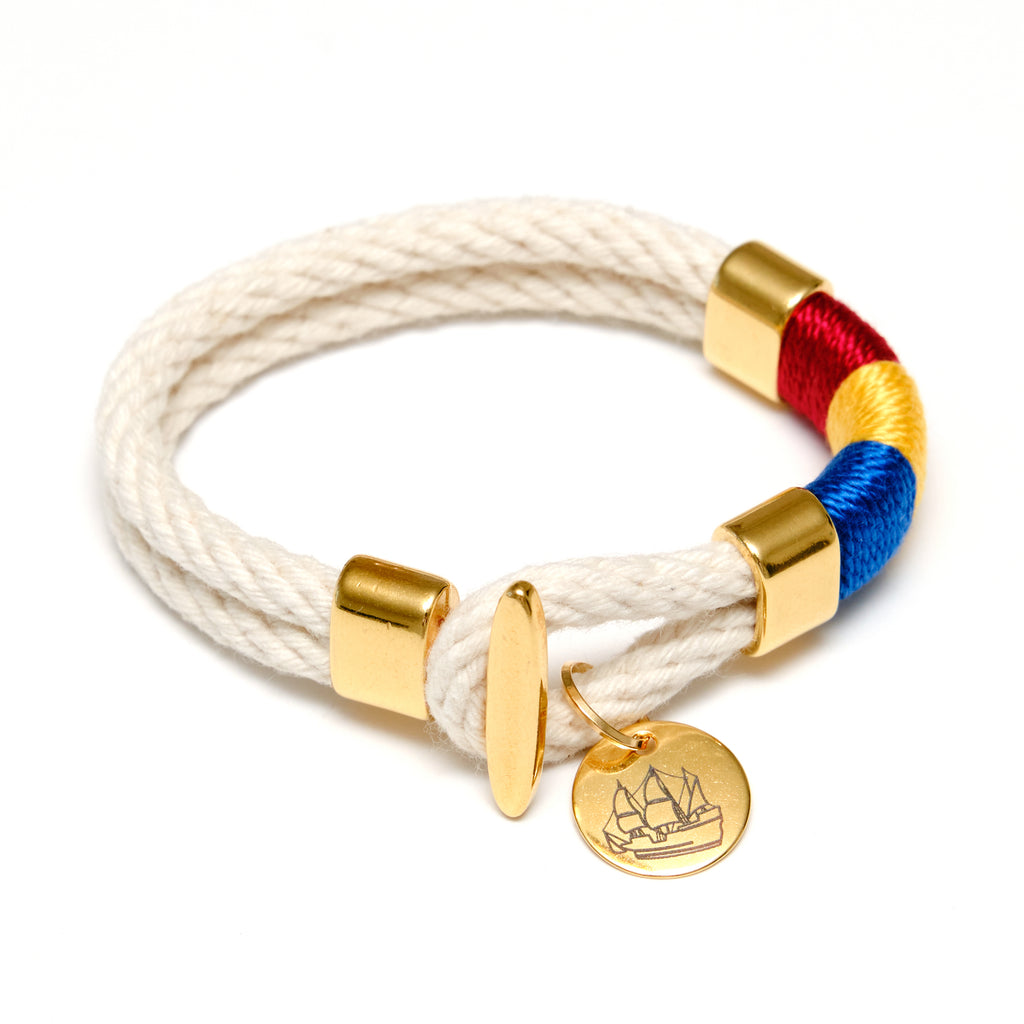 Mayflower Rope Bracelet (Gold)
