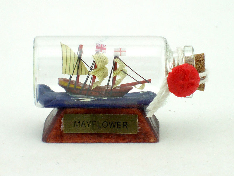 Mayflower Ship In A Bottle