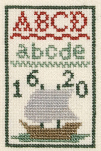 Mayflower Miniature Sampler Counted Cross Stitch Kit