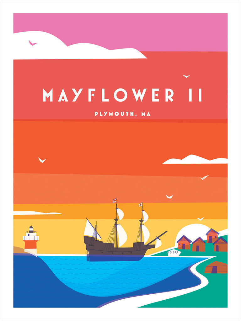 Mayflower II Vinnie Arnone Print