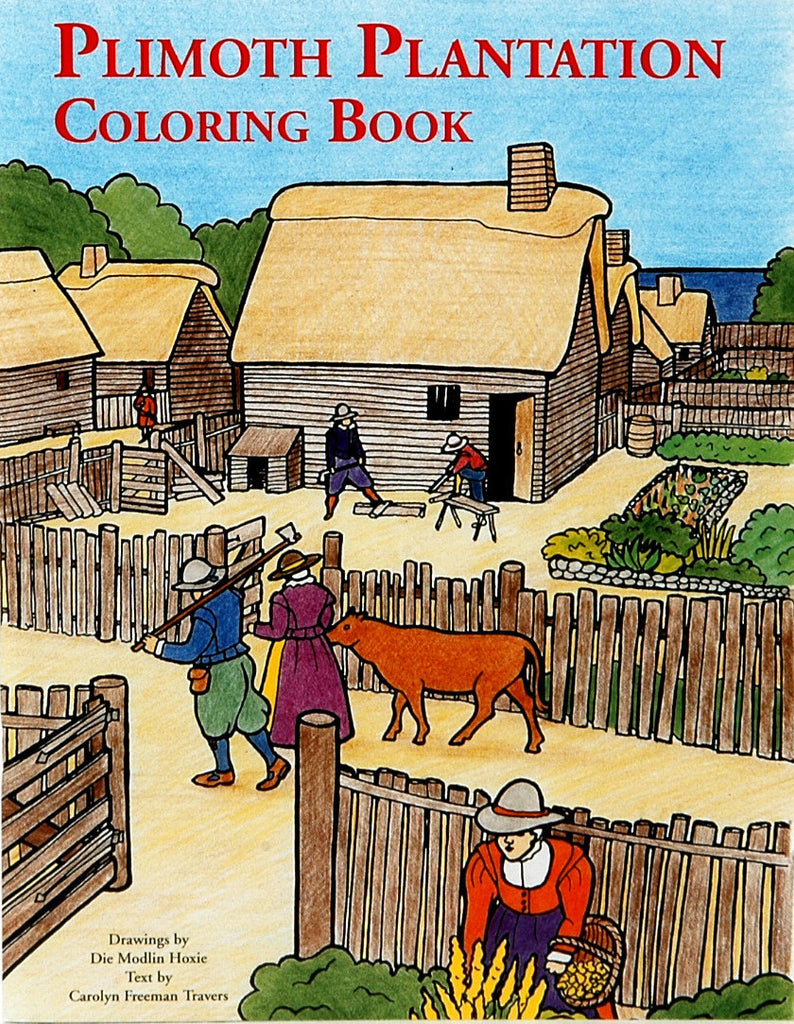 Plimoth Patuxet Coloring Book