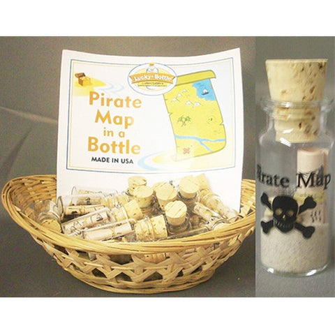 Pirate Map in a Bottle