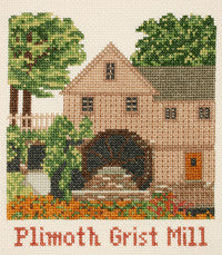 Plimoth Grist Mill  Counted Cross Stitch Kit