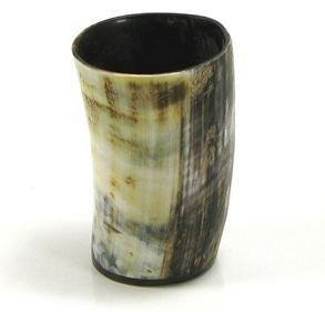Rustic Horn Drinking Cup