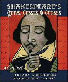 Shakespeares Quips, Cusses & Curses Knowledge Card Deck