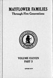 Mayflower Families Genealogy Book