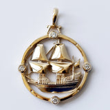 The Mayflower Compass Pendant