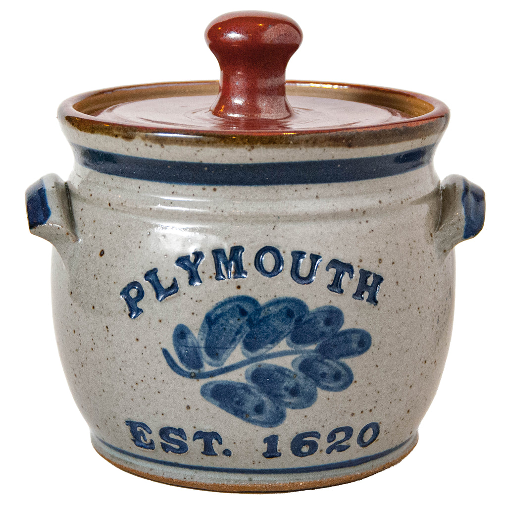 Plymouth Stoneware Bean Pot