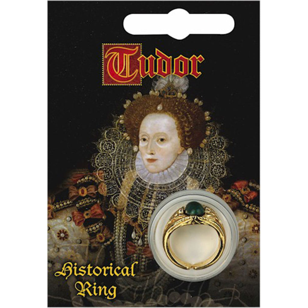 Elizabeth I Gem Ring - Gold Plated