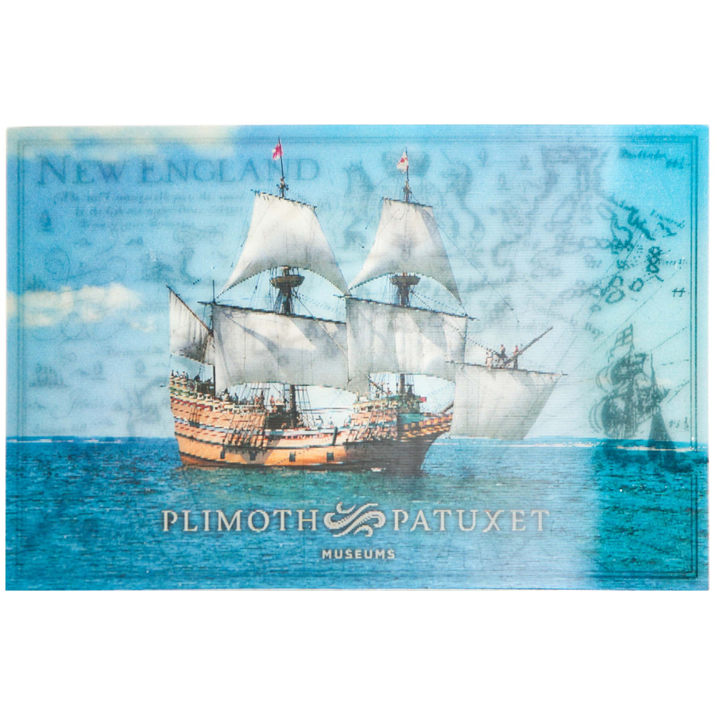 Mayflower II Lenticular Postcard