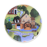 Historic Plymouth Marie E. Fox, 1987, Grist Mill Magnet
