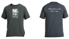 Plimoth Grist Mill "Where There's A Mill There's A Way" T-shirt