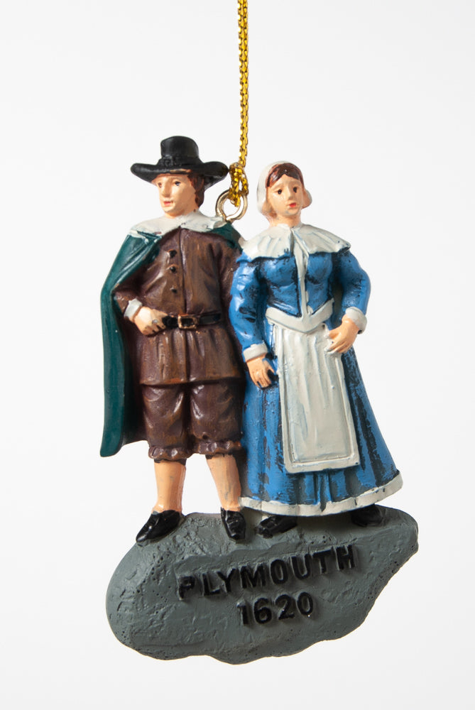 Pilgrim Couple Ornament
