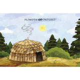 Plimoth Patuxet Illustrated Postcards