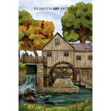 Plimoth Patuxet Illustrated Postcards