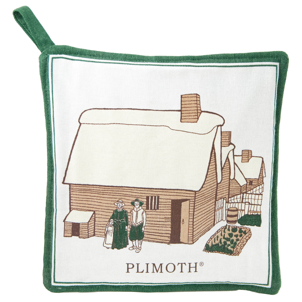 Plimoth English Village Potholder