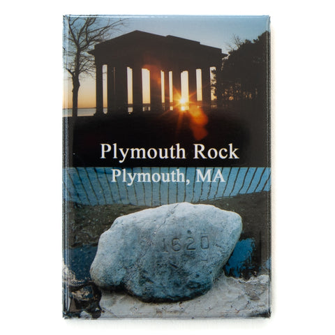 Plymouth Rock Portico Magnet