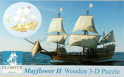 3-D Mayflower Puzzle