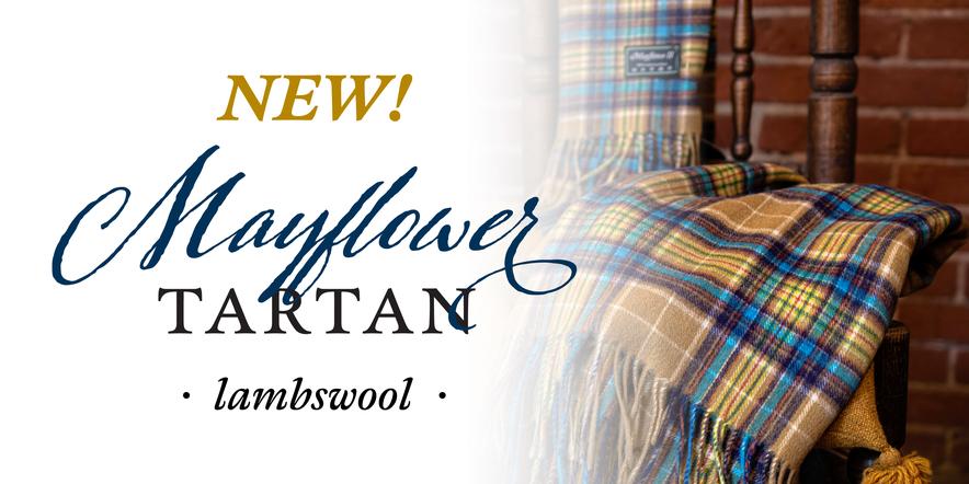 New! Mayflower Tartan Lambswool